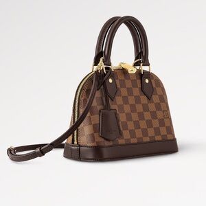 Louis Vuitton Alma BB in Damier Ebene